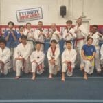 Training Session lineup with Chief Master Jordan Schreiber at Star Martial Arts in Milton Keynes