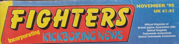 Fighters Kickboxing News Official Magazine Nov '98 £1.95