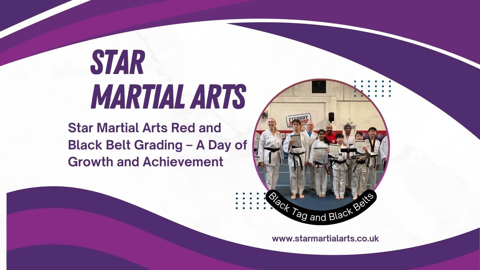 14th December 2024 Star Martial Arts Red and Black Belt Grading